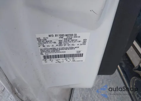 2012 Ford F-150 Xl z USA, uszkodzony, nr VIN 1FTVX1CF2CKD53520